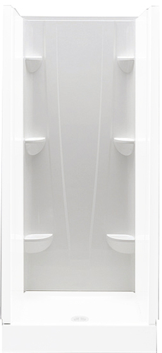 Bath Surrounds  Aquatic Fibered Acrylic Shower Surround 32x32 for mobile homes