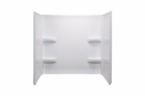 Bath Surrounds 378063BL white, 378064BL biscuit Elite 30'' x 60'' x 59'' tub wall surround