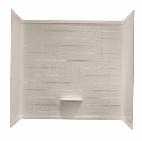 Bath Surrounds 379037BL almond, 379038BL white, 5330071SC white, 5330072SC almond Better Bath 40'' x 54''Abs 1 Piece Bathtub Wall Surround