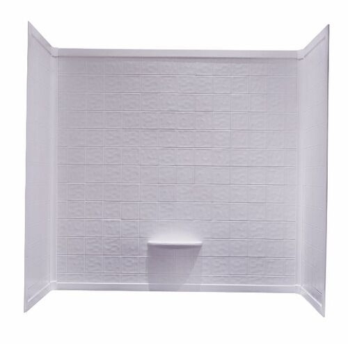 Bath Surrounds 379105BL almond, 379106BL white,  Better Bath 27'' x 54''Abs 3 Piece Bathtub Wall Surround