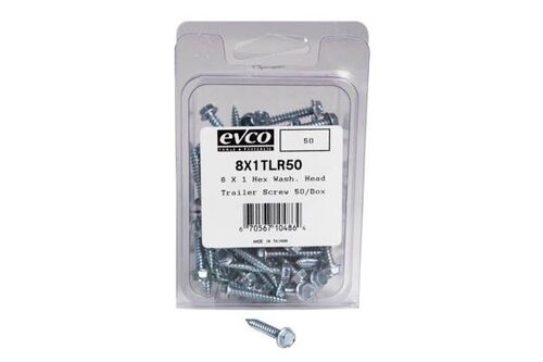 Maintenance and Repair Hardware 262615BL, 263102BL Sheet Metal Screws, Hex Head #8 Gauge 1 Inch Length