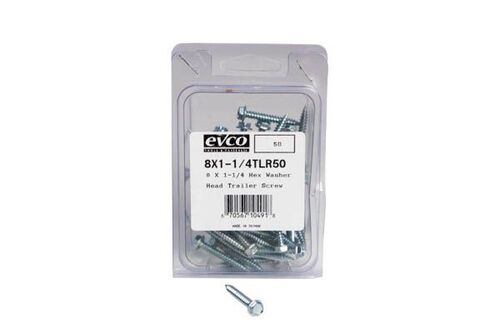 Maintenance and Repair Hardware 262614BL, 263103BL Sheet Metal Screws, Hex Head #8 Gauge 1-1/4''