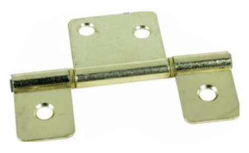 Maintenance and Repair Hardware 210989BL Extended Leaf Hinge Pair With Screws