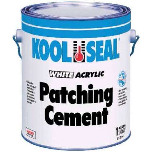 Maintenance and Repair Roofing Supplies and Skylights 110313BL, 110341BL Kool Seal White Patching Cement And Rv Roofs