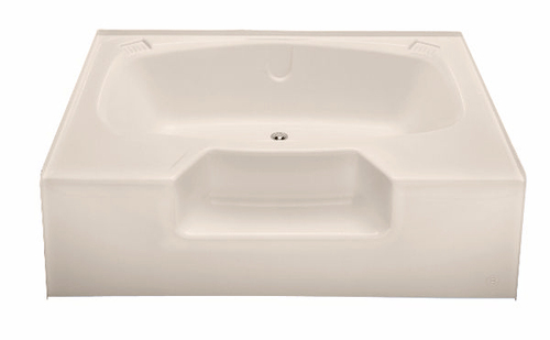 Bath Tubs 379625BL, 379626BL Better Bath 40'' x 60'' Heavy Gauge Abs Garden Tub-Outside Step