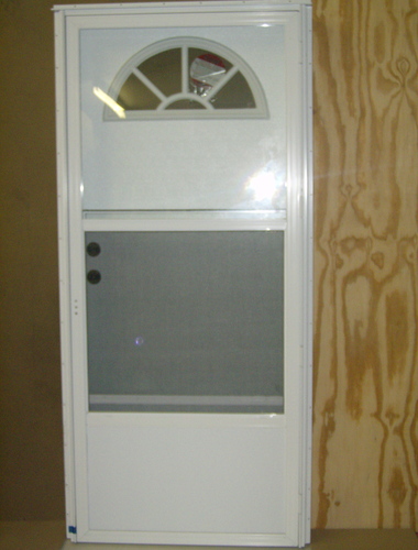 Doors and Windows Front Combination Doors 210917BL, 210921BL Combination Exterior Door With Fan Lite Window 4''Jamb