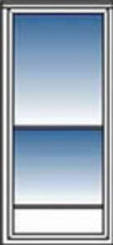 Doors and Windows Storm Doors 212104BL, 212105BL 32 x 72 Out-Swing Self-Storing Storm Door (White)
