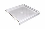 Lyons Elite  32'' x 32'' Walk In Shower Base With Center Drain