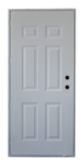 Kinro Series 5500 Outswing Steel Door 6-Panel Entry Door