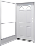 Doors and Windows 69K2**** Kinro 34x80 Raised Panel Steel Combo..