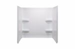  Elite 30'' x 54'' x 59'' tub wall surround