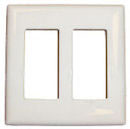 Electrical and Ventilation 222324BL,  Double Snap-On Cover Plates