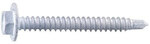 Maintenance and Repair 262613BL,  White Sheet Metal Screws, Hex Head #..