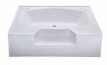 Bath 379632BL w Better Bath 40'' x 54'' Heavy Gauge ..