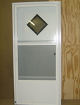 Combination Door 10 X10 Diamond Window 6.5''Jamb