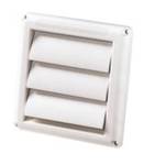 Electrical and Ventilation 141206BL Dryer Louvered Vent Hood Assembly