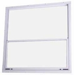 30'' x 21'' Interior Storm Window White 